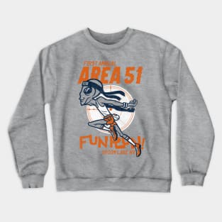 1st annual Area 51 fun run Crewneck Sweatshirt